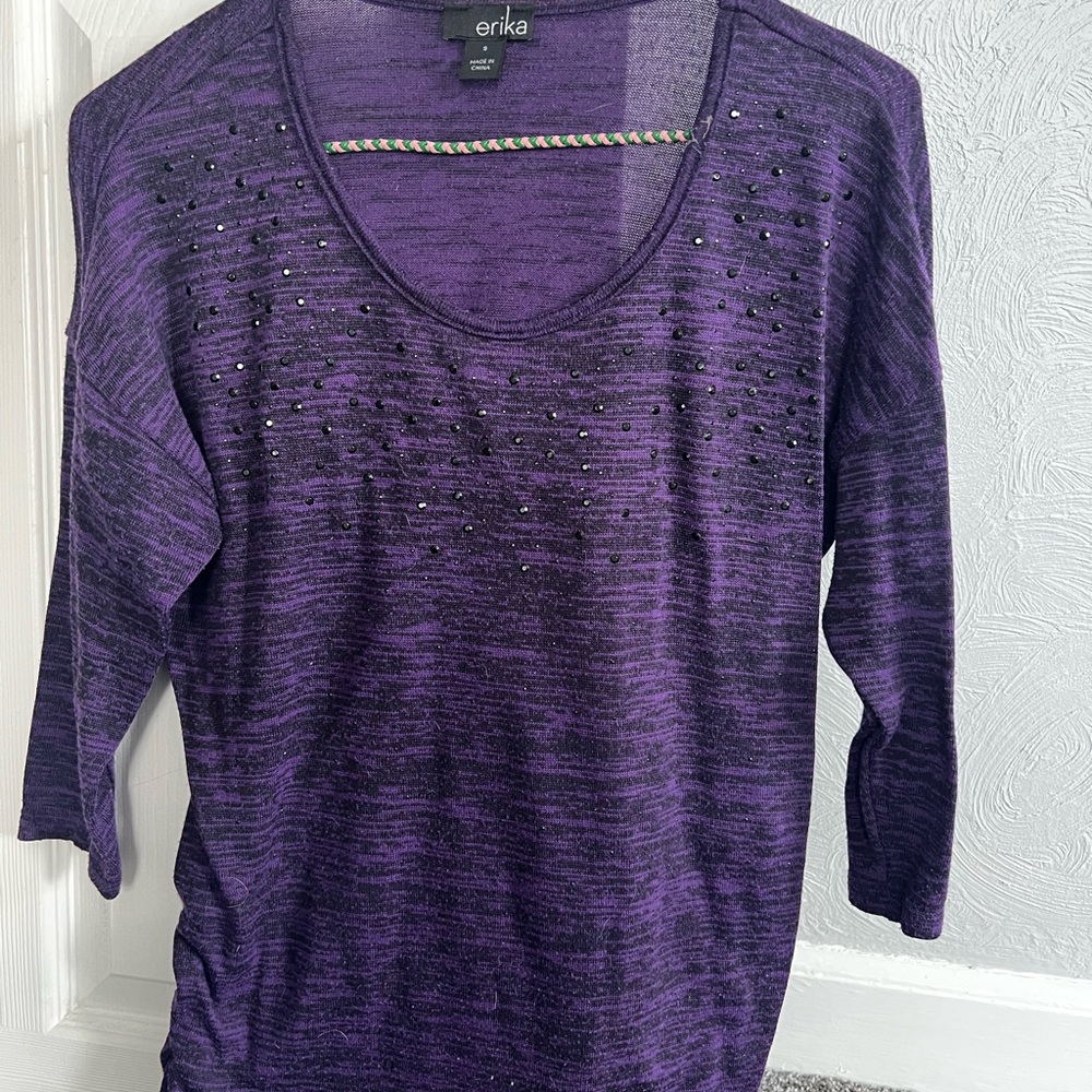 Erika Purple Women's Top